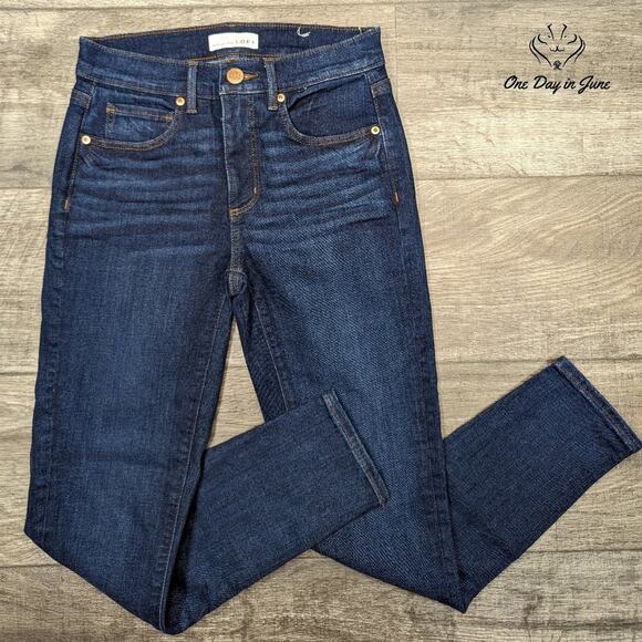 Loft Skinny Crop Jeans Size 2 - Picture 1 of 6